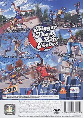 NBA Street Vol. 2 box cover back